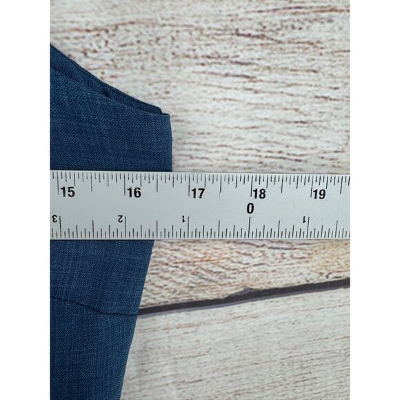 Zink London Button Down Tank Dress Women's Size Small Blue - Picture 10 of 11